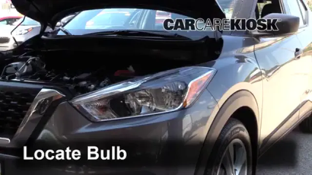 2019 Nissan Kicks S 1.6L 4 Cyl. Lights Headlight (replace bulb)